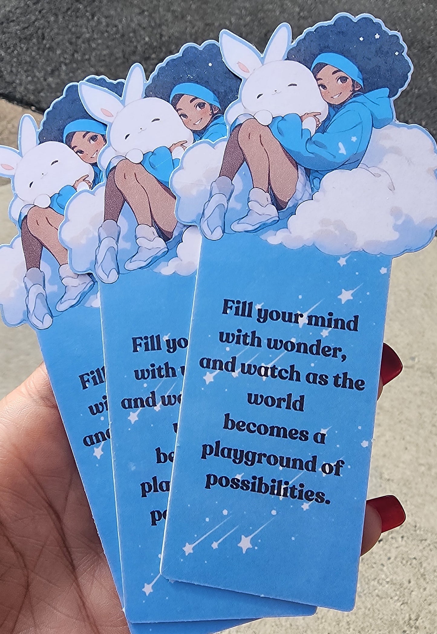 Cloud Girl Bookmark