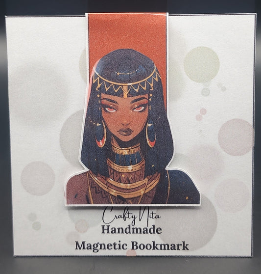 Egyptian Girl Magnetic Bookmark