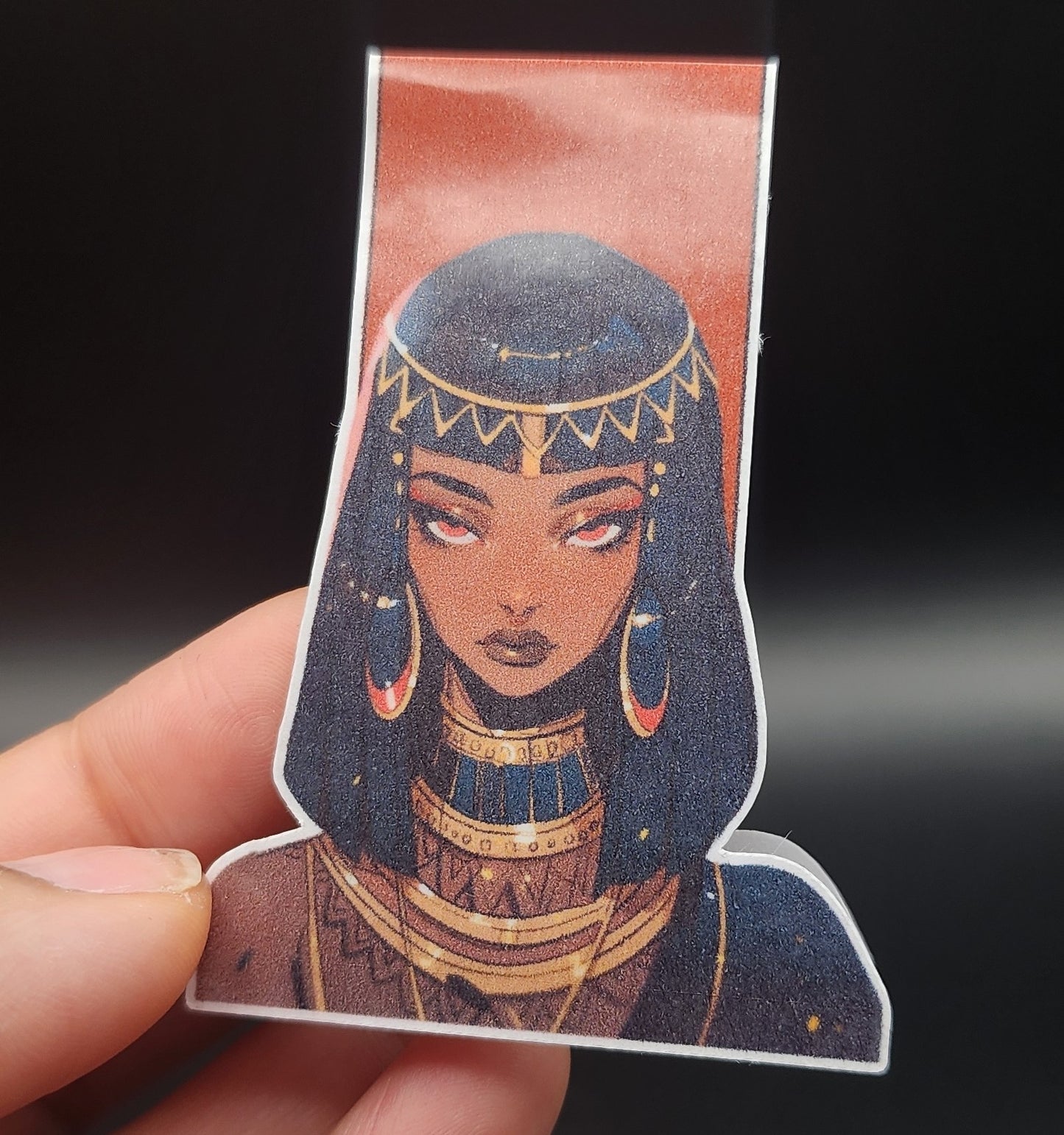 Egyptian Girl Magnetic Bookmark