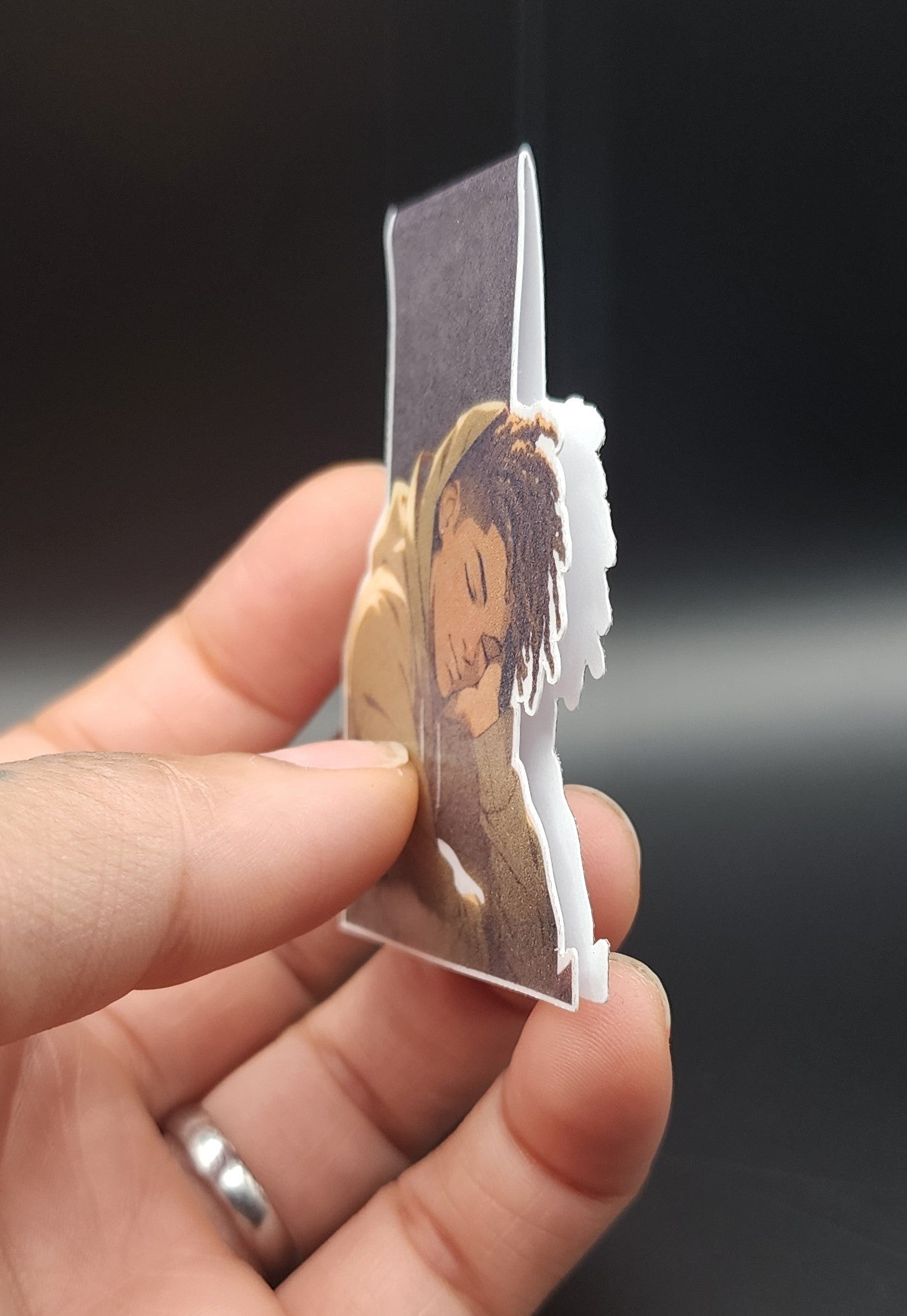 Sleeping Boy Magnetic Bookmark