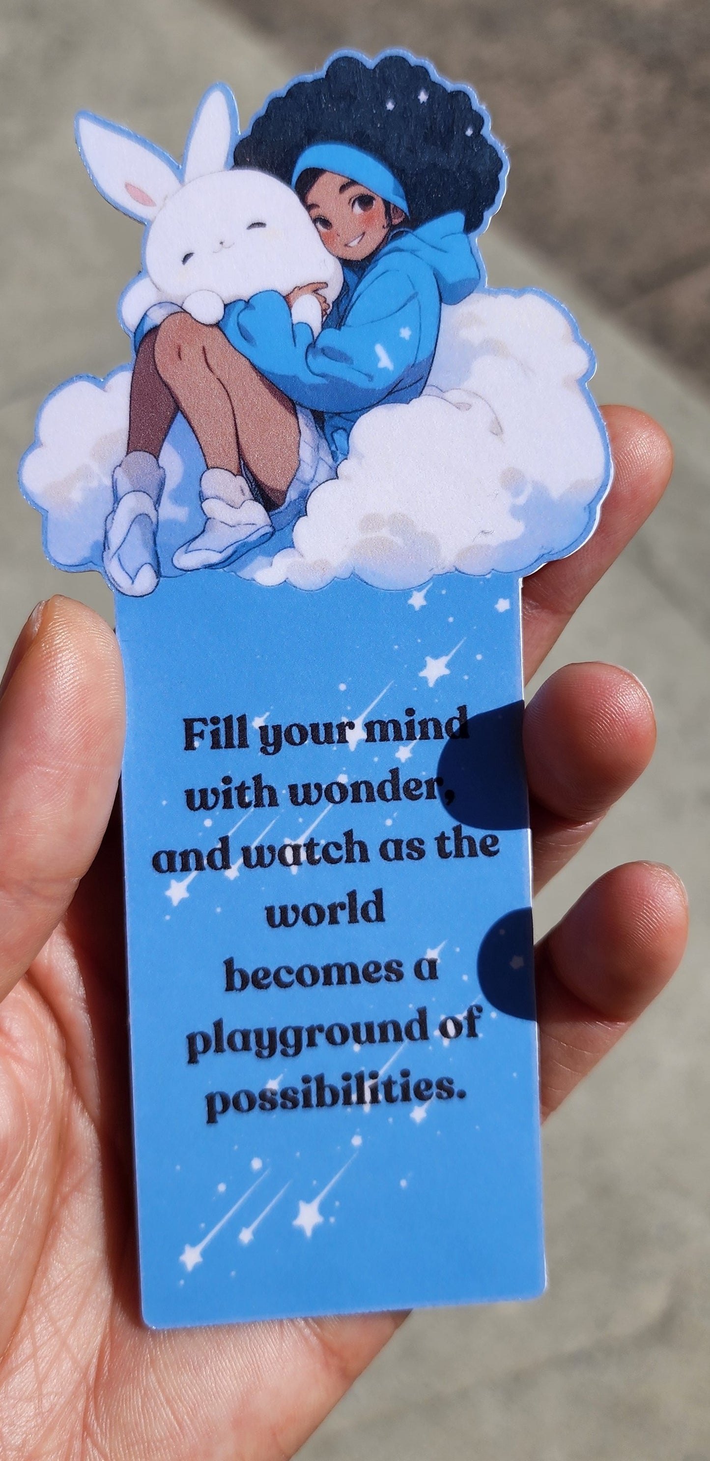 Cloud Girl Bookmark