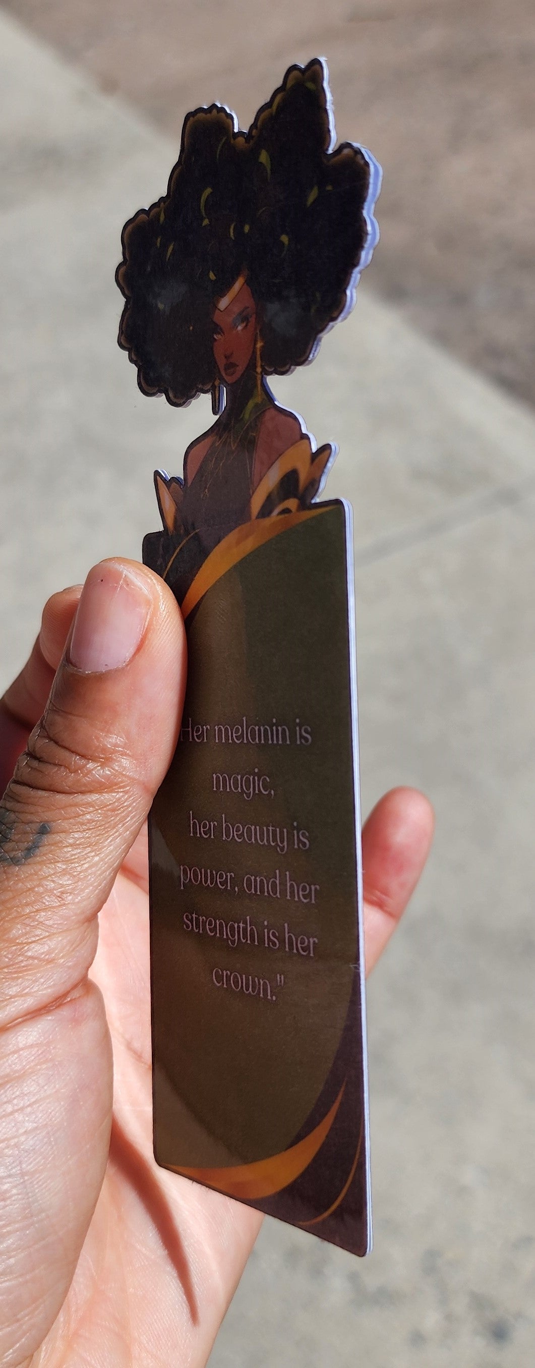 Her Melanin Bookmark