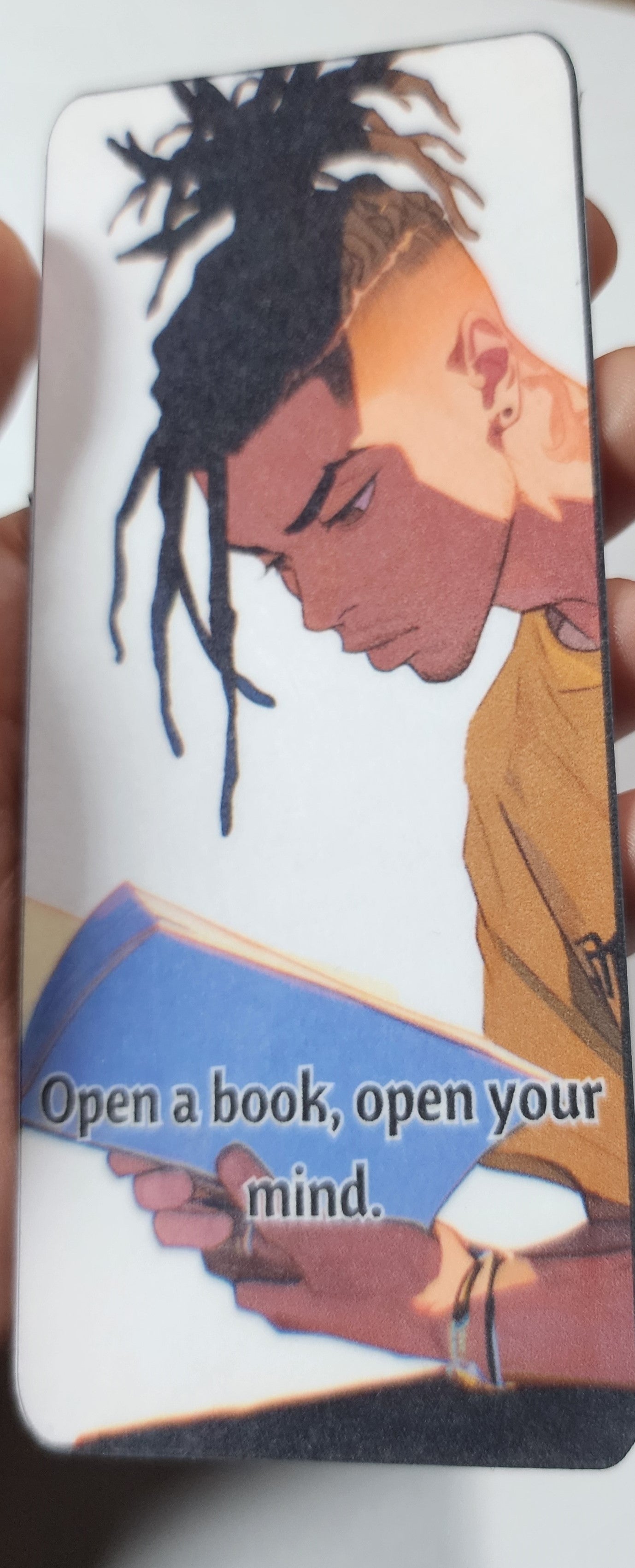 Reading Boy Bookmark