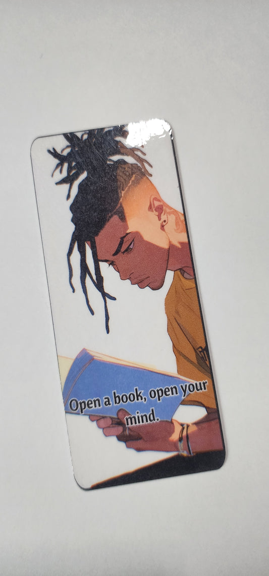 Reading Boy Bookmark